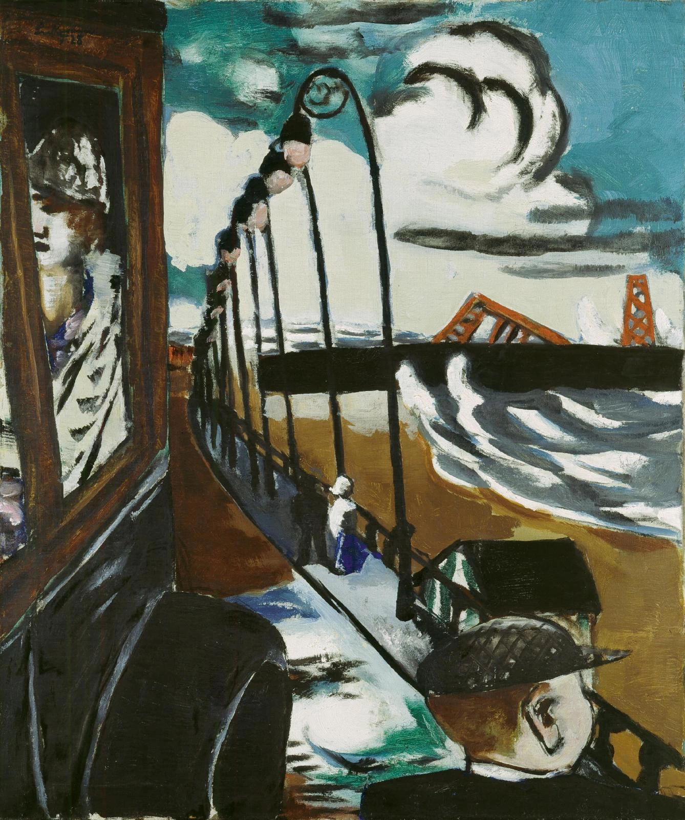 Passeggiata lungo la spiaggia a Scheveningen, 1928 - Kunsthaus Zürich
